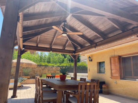 Imagen Pergola Cuatro Aguas a Medida