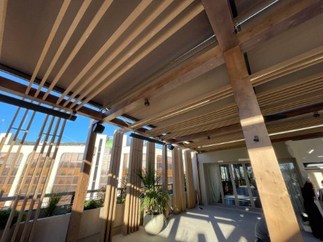 Imagen Pergola con Toldo a Medida