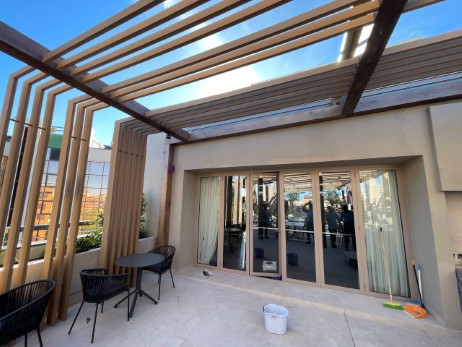 Imagen Pergola con Toldo a Medida