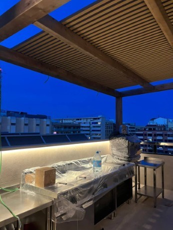 Imagen Pergola con Toldo a Medida