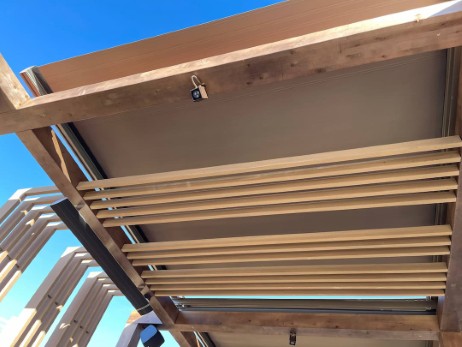 Imagen Pergola con Toldo a Medida